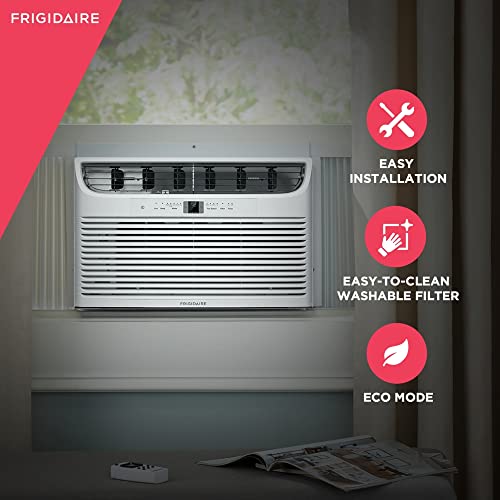 Frigidaire FHWH082WA1 Window Air Conditioner, 8000 BTU, White