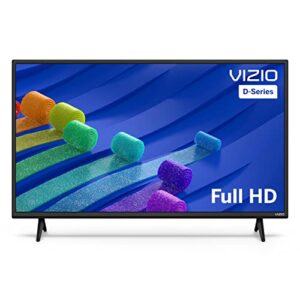 VIZIO 40-inch D-Series Full HD 1080p Smart TV with AMD FreeSync, Apple AirPlay and Chromecast Built-in, Alexa Compatibility, D40f-J09, 2022 Model