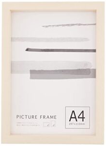 oa-a4 large drawing frame, bc-300, white, uv protection acrylic