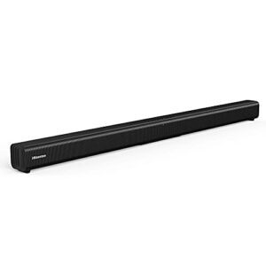 hisense 2.0 channel sound bar home theater system with bluetooth (model hs205) (renewed)