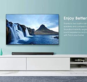 Hisense 2.0 Channel Sound Bar Home Theater System with Bluetooth (Model HS205) (Renewed)