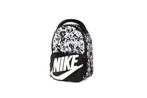nike classic fuel pack lunch bag - black with grey, one size