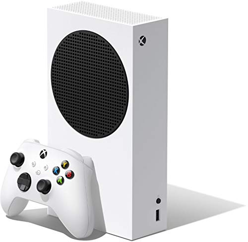 Microsoft Xbox Series S 512GB SSD All-Digital Console with One Wireless Controller, HDR(High Dynamic Range), 3D Spatial Sound, AMD FreeSync, 1440p Gaming Resolution, WiFi, White + 32GB USB Pen