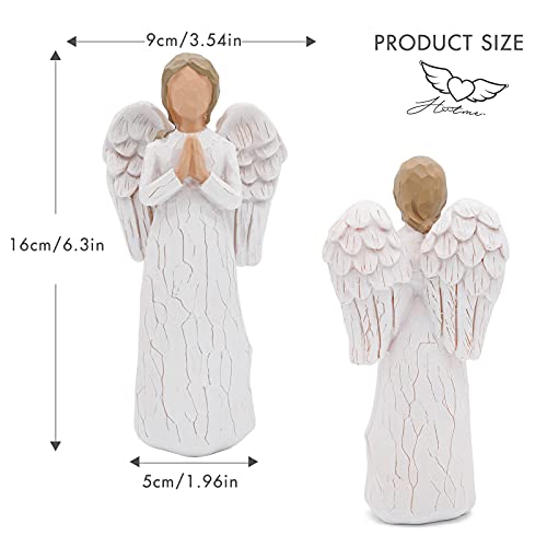 BUTITNOW Guardian Angel Figurine, Prayer Angel, Remembrance Angel Collectible Figurine - Encouragement Present, A Gift to Comfort and Encourage Hope and Healing