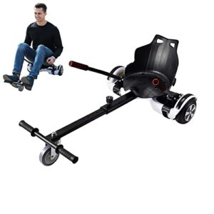 Camelmother Hoverboard Seat Attachment Transform Your Hoverboard into Go Kart for Kids or Adults,Adjustable Hoverboard Accessories for Self Balancing Scooter