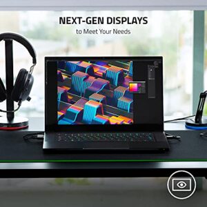 Razer Blade 15 Gaming Laptop: NVIDIA GeForce RTX 3060-11th Gen Intel 8-Core i7 CPU - 15.6” QHD 240Hz - 16GB RAM - 1TB SSD - CNC Aluminum - Chroma RGB - THX Spatial Audio - Thunderbolt 3