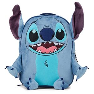 disney's lilo and stitch backpack for girls & boys, 16 inch, plush school bookbag with 3d arms, legs, & ears