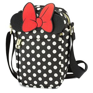 buckle down disney bag, cross body, minnie mouse, vegan leather