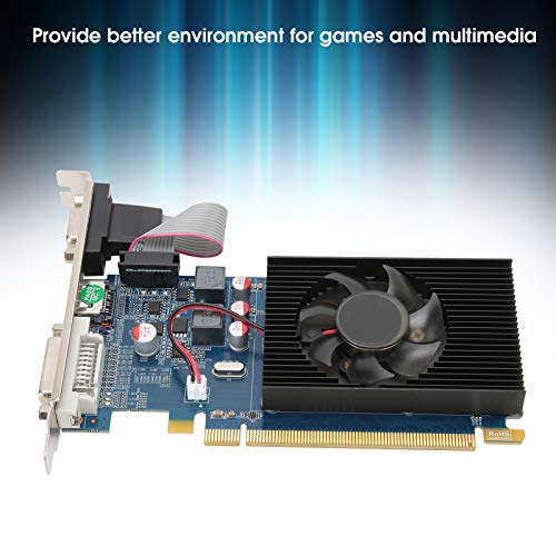 Computer Graphics Card, 2G DDR3 PCI Express 3.0 64bit 600MHz 160 Units 3D API HD6450