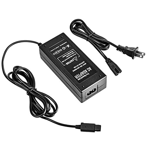NOVEMS Gamecube Power Supply, Gamecube Power Cord, Gamecube AV Cable & AC Power Adapter Set, Compatible with Nintendo Gamecube NGC System
