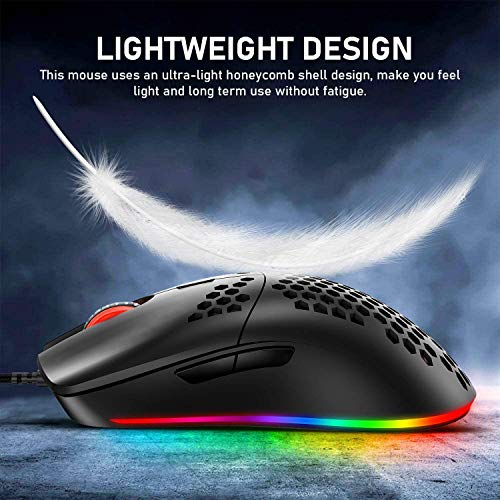 60% Mechanical Gaming Keyboard and Mouse and Mouse pad and Gaming Headset,4 in 1 Wired 68 Keys LED RGB Backlight Bundle for PC Gamers,Xbox,PS4 Users (Black/Blue Switch)