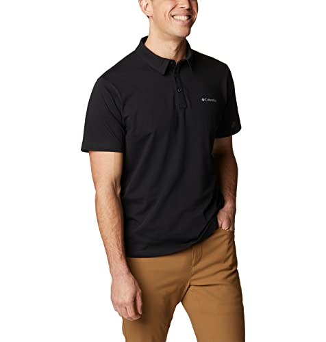 Columbia Men's Thistletown Hills Polo, Black, XX-Large