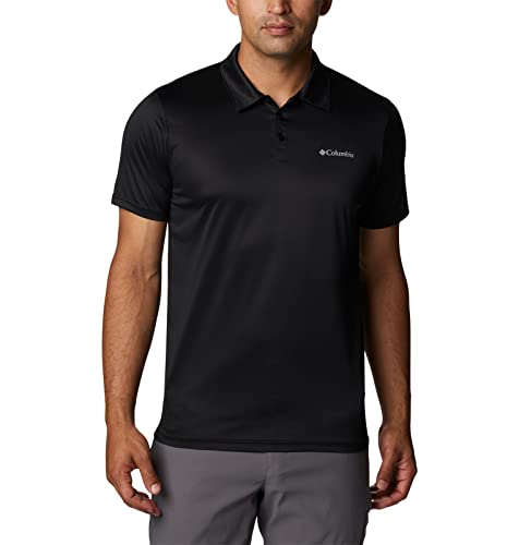 Columbia Men's Hike Polo, Black, X-Large