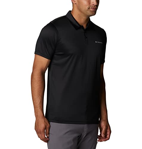 Columbia Men's Hike Polo, Black, X-Large