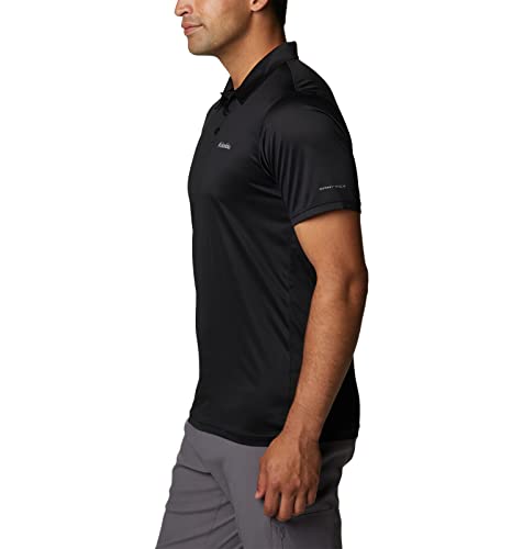 Columbia Men's Hike Polo, Black, X-Large