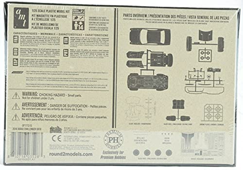 AMT/Premium Hobbies 2010 Challenger SRT8 1:25 Scale Plastic Model Car Kit CP7772