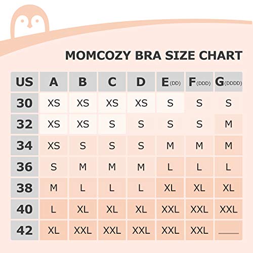 Pumping Bra, Momcozy Hands Free Pumping Bras for Women 2 Pack Supportive Comfortable All Day Wear Pumping and Nursing Bra in One Holding Breast Pump for Spectra S2, Bellababy, Medela