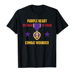 Purple Heart Vietnam Veteran T-Shirt