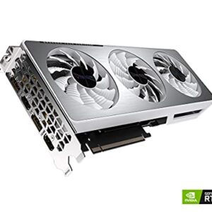 GIGABYTE GeForce RTX 3060 Vision OC 12G (REV2.0) Graphics Card, 3X WINDFORCE Fans, 12GB 192-bit GDDR6, GV-N3060VISION OC-12GD Video Card