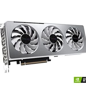 GIGABYTE GeForce RTX 3060 Vision OC 12G (REV2.0) Graphics Card, 3X WINDFORCE Fans, 12GB 192-bit GDDR6, GV-N3060VISION OC-12GD Video Card