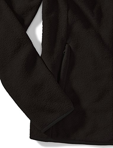 Amazon Essentials Women's Classic-Fit Full-Zip Polar Soft Fleece Jacket (Available in Plus Size), Black, X-Large