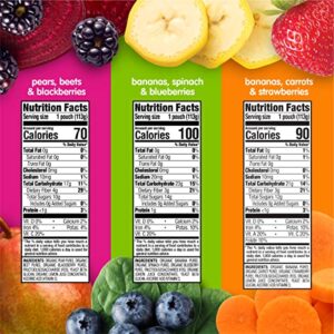 Happy Tot Organics Super Bellies Variety Pack, 4 Ounce(Pack of 16)