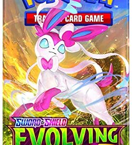 Pokémon TCG: Sword & Shield Evolving Skies Booster Box, Size: 4. Booster Display