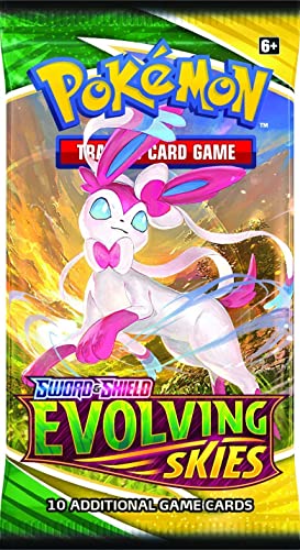 Pokémon TCG: Sword & Shield Evolving Skies Booster Box, Size: 4. Booster Display