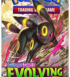 Pokémon TCG: Sword & Shield Evolving Skies Booster Box, Size: 4. Booster Display