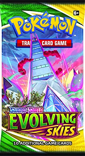 Pokémon TCG: Sword & Shield Evolving Skies Booster Box, Size: 4. Booster Display