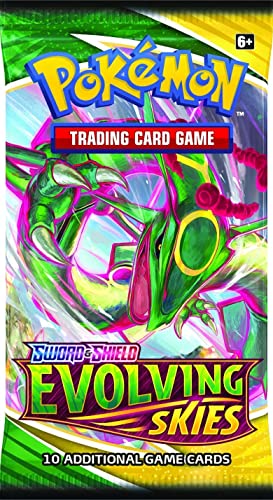 Pokémon TCG: Sword & Shield Evolving Skies Booster Box, Size: 4. Booster Display