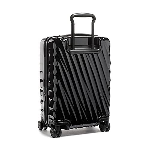 TUMI 19 Degree International Expandable 4-Wheel Carry On - Hard Shell Carry On Luggage - Rolling Carry On Luggage for Plane & International Travel - Black