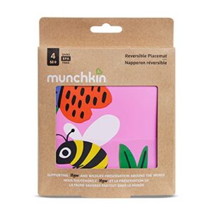 Munchkin® WildLove Reversible Silicone Placemat for Kids, 1pk, Bee