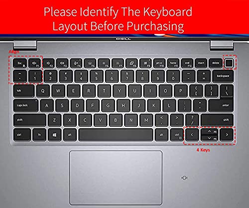 Keyboard Cover Skin for Dell Latitude 14" 7430 7420 7410, Dell Latitude 5430 5431 5420 14", Dell Latitude 7520 15.6", Dell Latitude 14" 9000 9510 9520 9420 9430 Keyboard Cover Protector, Blue