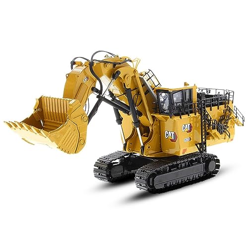 Diecast Masters 1:87 Caterpillar 6060 Hydraulic Mining Shovel, HO Scale Series Cat Trucks & Construction Equipment | 1:87 Scale Model Diecast Collectible Model 85650