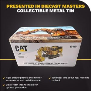 Diecast Masters 1:87 Caterpillar 6060 Hydraulic Mining Shovel, HO Scale Series Cat Trucks & Construction Equipment | 1:87 Scale Model Diecast Collectible Model 85650