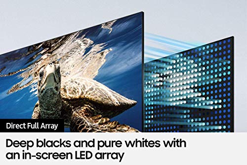 SAMSUNG 50-Inch Class QLED Q80A Series - 4K UHD Direct Full Array Quantum HDR 12x Smart TV with Alexa Built-in (QN50Q80AAFXZA, 2021 Model) (Renewed)