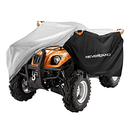 NEVERLAND ATV Cover Waterproof Heavy Duty XXXL Universal Quad Cover Outdoor Storage Cover 4 Wheeler Rain Cover All Weather for Polaris Sportsman Yamaha Honda Kawasaki Quad Bike