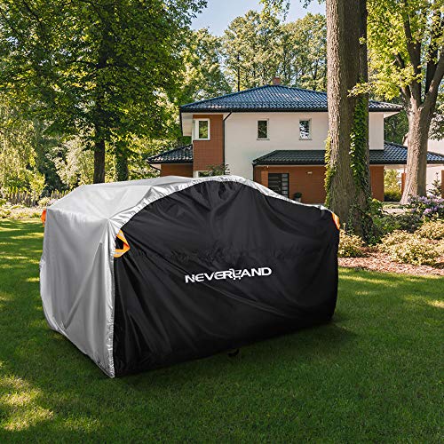 NEVERLAND ATV Cover Waterproof Heavy Duty XXXL Universal Quad Cover Outdoor Storage Cover 4 Wheeler Rain Cover All Weather for Polaris Sportsman Yamaha Honda Kawasaki Quad Bike