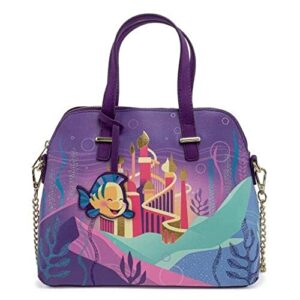 loungefly - a main disney bag - ariel castle collection - 0671803378438
