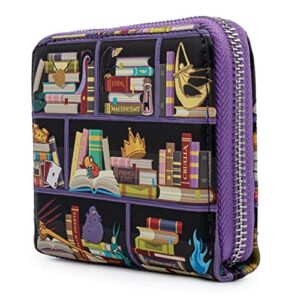 Loungefly Disney Villains Books Zip Around Wallet