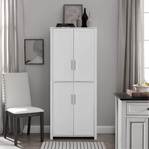 Crosley Furniture Savannah Tall Pantry, White