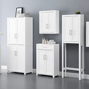 Crosley Furniture Savannah Tall Pantry, White