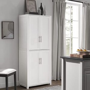 Crosley Furniture Savannah Tall Pantry, White