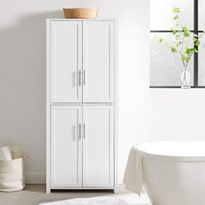 Crosley Furniture Savannah Tall Pantry, White