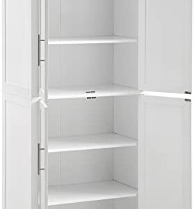 Crosley Furniture Savannah Tall Pantry, White