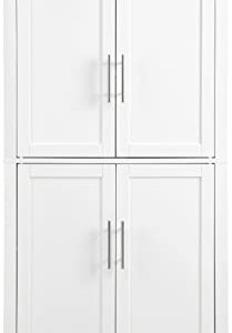 Crosley Furniture Savannah Tall Pantry, White