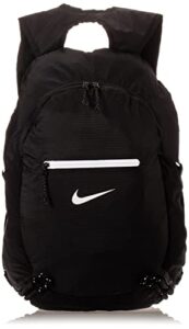 nike lightweight packable stash backpack (17l) (black/white)