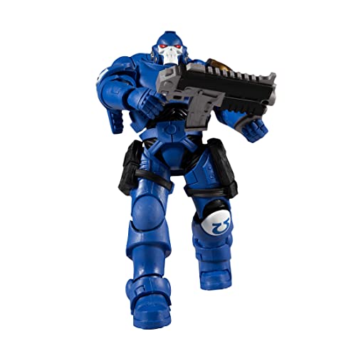 McFarlane Toys Warhammer 40,000 Ultramarines Reiver with Bolt Carbine & Base 7" Action Figure