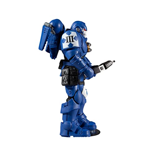 McFarlane Toys Warhammer 40,000 Ultramarines Reiver with Bolt Carbine & Base 7" Action Figure